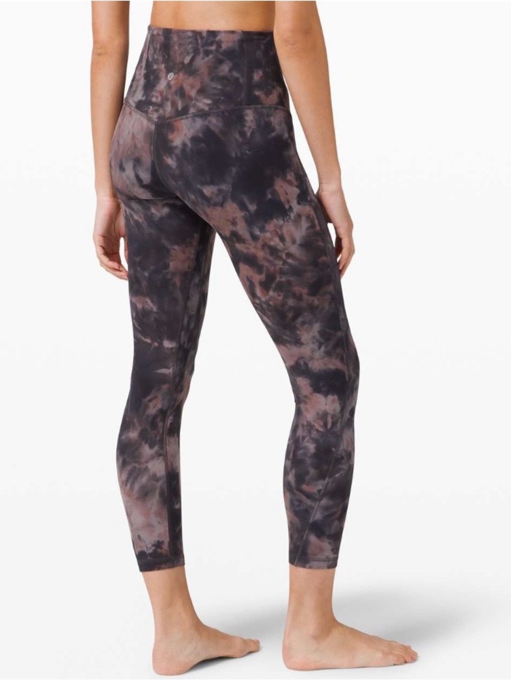 lululemon athletica High-Rise Tie-Dye Leggings - Black & Brown